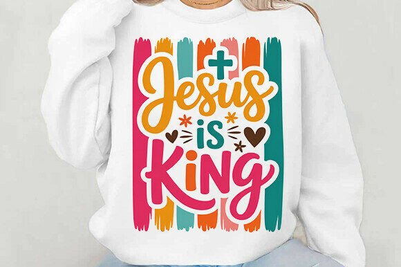 Christian Faith Png: Jesus is King T-Shirt Graphics