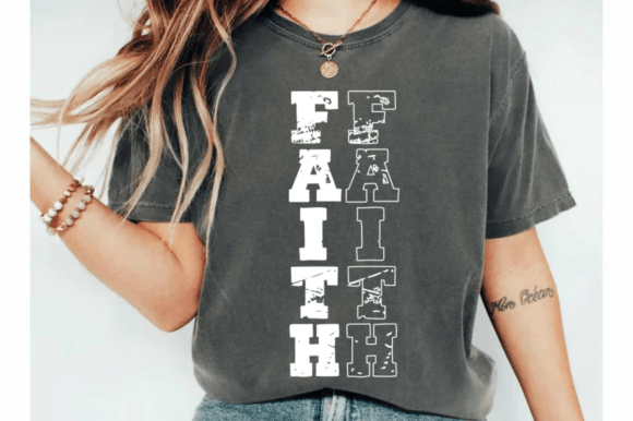 Christian Faith Varsity Graphics & T-Shirt Designs