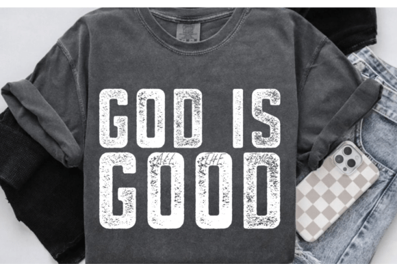 God is Good SVG: Faith Graphics for T-Shirt Designs