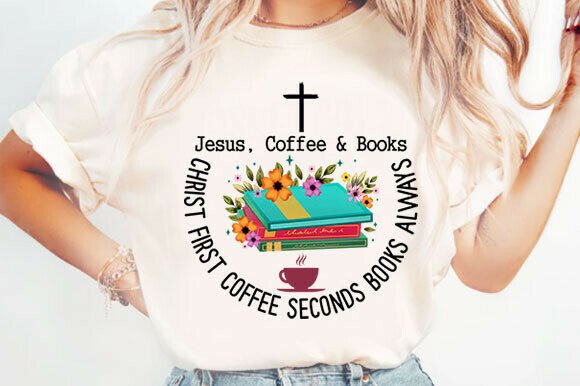 Jesus Coffee Books Svg: Graphics & T-Shirt Designs Review