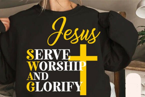Jesus SWAG Svg Graphics for T-Shirt Designs
