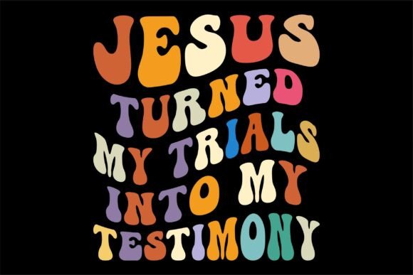 Jesus Turned My Trials Graphics & T-Shirt Designs Review