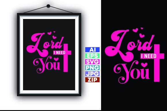 Lord I Need You Free Christian T-shirt: Hands-On Review for Embroidery Projects