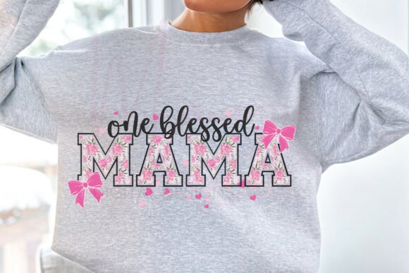 One Blessed Mama: Christian Mom SVG & T-Shirt Designs