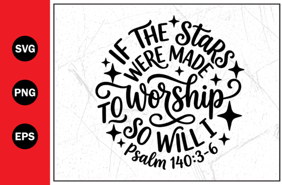 Stars Made to Worship Christian Svg Png